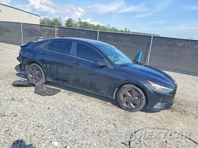 Czwarte zdjęcie samochodu z boku: 2022 HYUNDAI ELANTRA SEL VIN:5NPLS4AG4NH084439 - miniatura