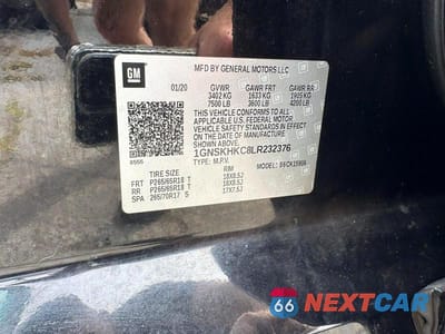 Zdjęcie 10 z 11 samochodu: 2020 CHEVROLET SUBURBAN K1500 LT VIN:1GNSKHKC8LR232376 - miniatura