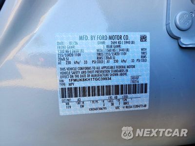 Zdjęcie 14 z 14 samochodu: 2026 FORD EXPLORER ST-LINE VIN:1FMUK8KH1TGC39934 - miniatura