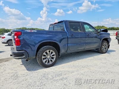 Trzecie zdjęcie samochodu z tyłu: 2021 CHEVROLET SILVERADO K1500 RST VIN:3GCUYEET3MG285336 - miniatura