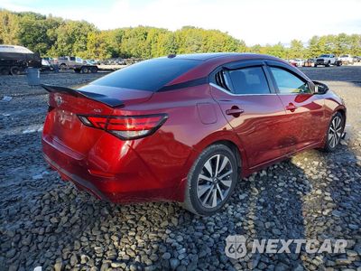 Trzecie zdjęcie samochodu z tyłu: 2020 NISSAN SENTRA SV VIN:3N1AB8CV0LY234706 - miniatura