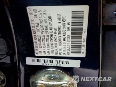 Zdjęcie 13 z 13 samochodu: 2007 HONDA CR-V EXL VIN:JHLRE48767C113626 - miniatura