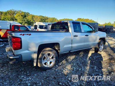 Trzecie zdjęcie samochodu z tyłu: 2019 CHEVROLET SILVERADO LD K1500 CUSTOM VIN:2GCVKMEC2K1167784 - miniatura