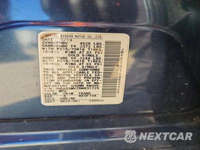 Zdjęcie 14 z 14 samochodu: 2013 NISSAN ROGUE S VIN:JN8AS5MV7DW631725 - miniatura