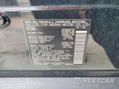 Zdjęcie 14 z 14 samochodu: 2018 NISSAN ROGUE SV VIN:KNMAT2MT5JP559189 - miniatura