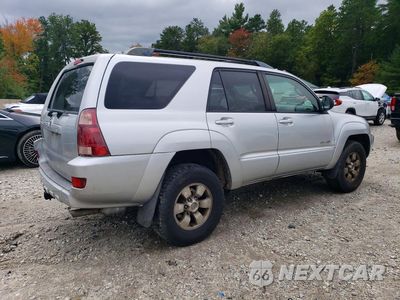 Trzecie zdjęcie samochodu z tyłu: 2003 TOYOTA 4RUNNER SR5 VIN:JTEBU14R238006640 - miniatura