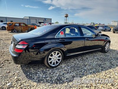 Trzecie zdjęcie samochodu z tyłu: 2007 MERCEDES-BENZ S 550 4MATIC VIN:WDDNG86X67A125194 - miniatura