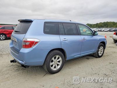 Trzecie zdjęcie samochodu z tyłu: 2009 TOYOTA HIGHLANDER HYBRID VIN:JTEEW41A792030354 - miniatura