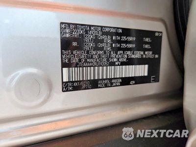Zdjęcie 13 z 13 samochodu: 2024 TOYOTA VENZA XLE VIN:JTEAAAAH2RJ192052 - miniatura