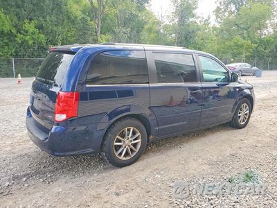 Trzecie zdjęcie samochodu z tyłu: 2014 DODGE GRAND CARAVAN SXT VIN:2C4RDGCGXER190464 - miniatura