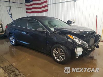 Czwarte zdjęcie samochodu z boku: 2017 HYUNDAI SONATA SE VIN:5NPE24AF4HH544977 - miniatura