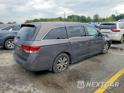 Trzecie zdjęcie samochodu z tyłu: 2016 HONDA ODYSSEY EXL VIN:5FNRL5H60GB098477 - miniatura