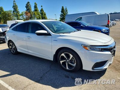 Czwarte zdjęcie samochodu z boku: 2022 HONDA INSIGHT EX VIN:19XZE4F58NE014472 - miniatura