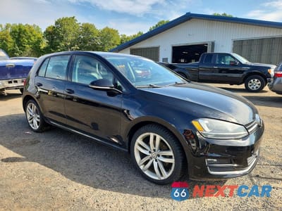 Czwarte zdjęcie samochodu z boku: 2015 VOLKSWAGEN GOLF VIN:3VW217AU8FM015316 - miniatura
