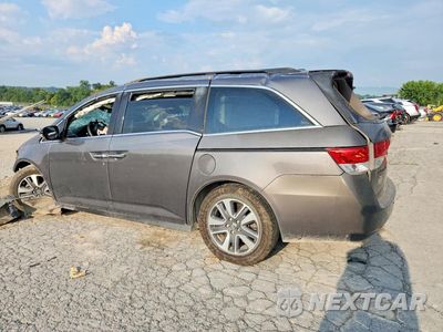 Drugie zdjęcie samochodu z przodu: 2014 HONDA ODYSSEY TOURING VIN:5FNRL5H98EB020231 - miniatura