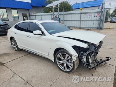 Czwarte zdjęcie samochodu z boku: 2017 INFINITI Q70L 3.7 VIN:JN1BY1PR0HM210360 - miniatura
