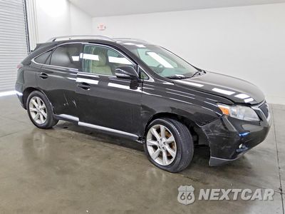 Czwarte zdjęcie samochodu z boku: 2012 LEXUS RX 350 VIN:2T2ZK1BA8CC070414 - miniatura