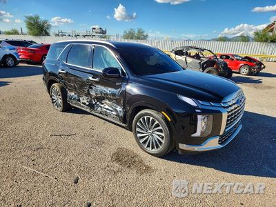 Czwarte zdjęcie samochodu z boku: 2024 HYUNDAI PALISADE CALLIGRAPHY VIN:KM8R74GE4RU680157 - miniatura