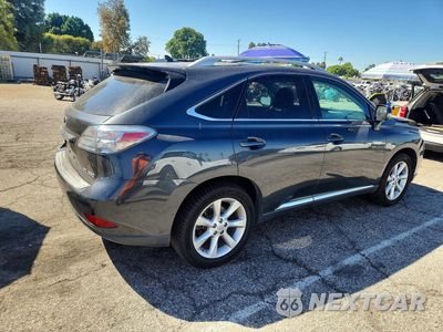 Trzecie zdjęcie samochodu z tyłu: 2011 LEXUS RX 350 VIN:2T2BK1BA9BC113299 - miniatura