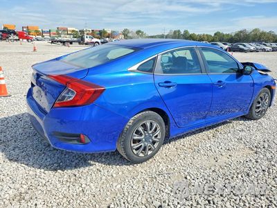 Trzecie zdjęcie samochodu z tyłu: 2016 HONDA CIVIC LX VIN:19XFC2F58GE057449 - miniatura
