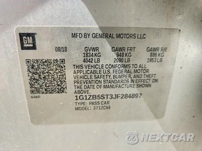 Zdjęcie 12 z 12 samochodu: 2018 CHEVROLET MALIBU LS VIN:1G1ZB5ST3JF284897 - miniatura