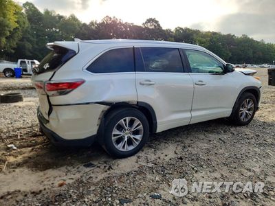 Trzecie zdjęcie samochodu z tyłu: 2014 TOYOTA HIGHLANDER XLE VIN:5TDJKRFH6ES071594 - miniatura