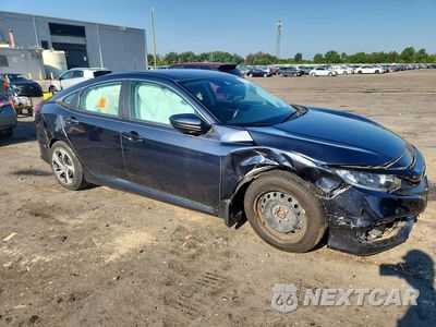 Czwarte zdjęcie samochodu z boku: 2019 HONDA CIVIC LX VIN:2HGFC2F69KH601240 - miniatura