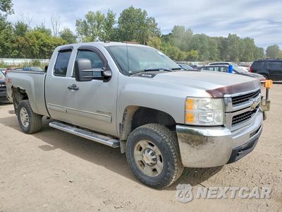 Czwarte zdjęcie samochodu z boku: 2010 CHEVROLET SILVERADO K2500 HEAVY DUTY LT VIN:1GC5KXBG8AZ186922 - miniatura
