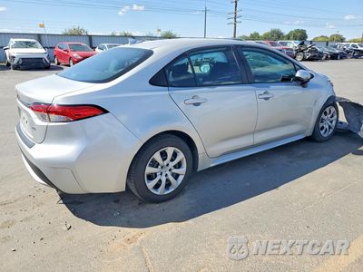 Trzecie zdjęcie samochodu z tyłu: 2022 TOYOTA COROLLA LE VIN:5YFEPMAE6NP274819 - miniatura