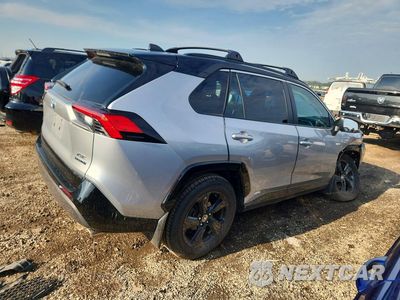 Trzecie zdjęcie samochodu z tyłu: 2021 TOYOTA RAV4 XSE VIN:2T3E6RFV1MW023154 - miniatura