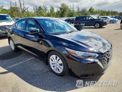 Czwarte zdjęcie samochodu z boku: 2024 NISSAN SENTRA S VIN:3N1AB8BV4RY332230 - miniatura