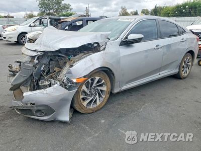 2018 HONDA CIVIC EX 19XFC2F82JE200896 - główne zdjęcie licytacji z USA - miniatura
