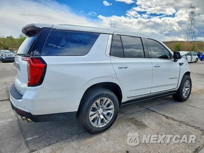 Trzecie zdjęcie samochodu z tyłu: 2023 GMC YUKON DENALI VIN:1GKS2DKLXPR319465 - miniatura