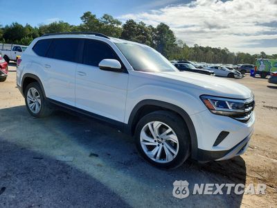 Czwarte zdjęcie samochodu z boku: 2021 VOLKSWAGEN ATLAS SE VIN:1V2WR2CA8MC591729 - miniatura