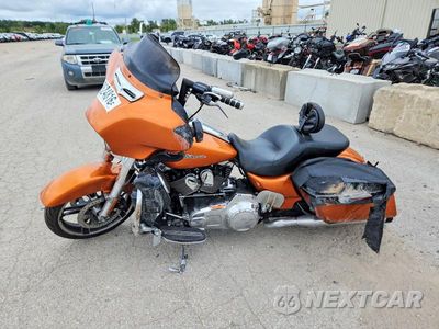 Trzecie zdjęcie samochodu z tyłu: 2016 HARLEY-DAVIDSON FLHX STREET GLIDE VIN:1HD1KBM10GB638730 - miniatura