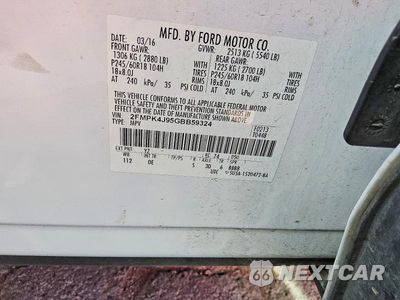 Zdjęcie 12 z 12 samochodu: 2016 FORD EDGE SEL VIN:2FMPK4J95GBB59324 - miniatura
