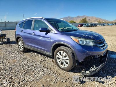 Czwarte zdjęcie samochodu z boku: 2013 HONDA CR-V EXL VIN:2HKRM4H79DH634923 - miniatura