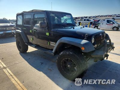 Czwarte zdjęcie samochodu z boku: 2012 JEEP WRANGLER UNLIMITED SPORT VIN:1C4BJWDG9CL281654 - miniatura