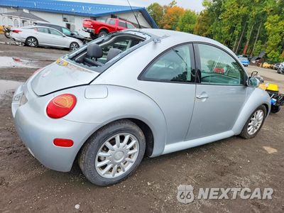 Trzecie zdjęcie samochodu z tyłu: 2004 VOLKSWAGEN NEW BEETLE GLS VIN:3VWCK31C04M407186 - miniatura