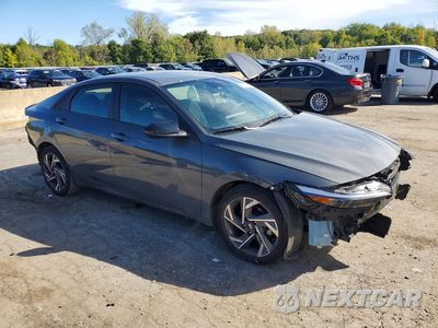 Czwarte zdjęcie samochodu z boku: 2025 HYUNDAI ELANTRA SEL SPORT VIN:KMHLM4DG5SU876523 - miniatura