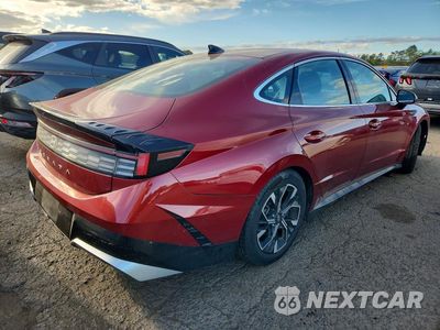 Trzecie zdjęcie samochodu z tyłu: 2024 HYUNDAI SONATA SEL VIN:KMHL64JA4RA369456 - miniatura