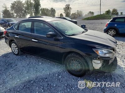 Czwarte zdjęcie samochodu z boku: 2019 NISSAN SENTRA S VIN:3N1AB7AP4KY368101 - miniatura