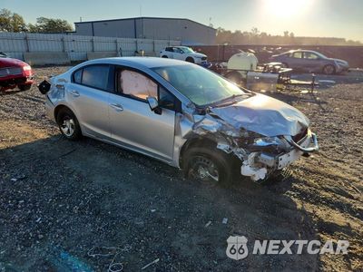Czwarte zdjęcie samochodu z boku: 2014 HONDA CIVIC LX VIN:19XFB2F52EE047161 - miniatura