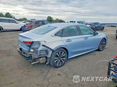 Trzecie zdjęcie samochodu z tyłu: 2022 HONDA CIVIC EX VIN:2HGFE1F70NH302883 - miniatura