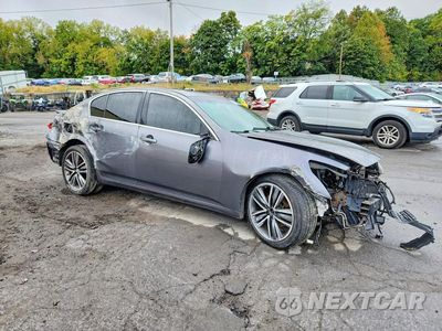 Czwarte zdjęcie samochodu z boku: 2012 INFINITI G37 SEDAN X VIN:JN1CV6AR8CM680812 - miniatura