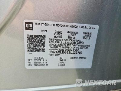 Zdjęcie 13 z 13 samochodu: 2025 CHEVROLET EQUINOX RS VIN:3GNAXLEG9SL122702 - miniatura