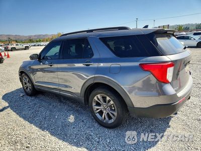 Drugie zdjęcie samochodu z przodu: 2021 FORD EXPLORER XLT VIN:1FMSK7DH1MGA95687 - miniatura