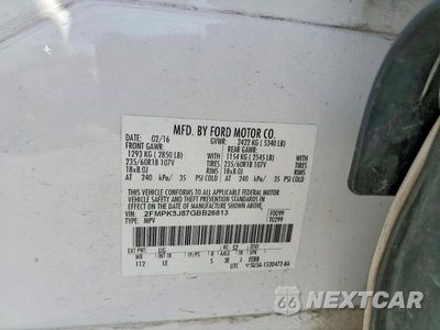 Zdjęcie 12 z 12 samochodu: 2016 FORD EDGE SEL VIN:2FMPK3J87GBB26813 - miniatura