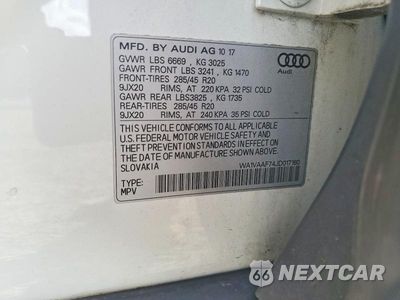 Zdjęcie 13 z 13 samochodu: 2018 AUDI Q7 PRESTIGE VIN:WA1VAAF74JD017160 - miniatura