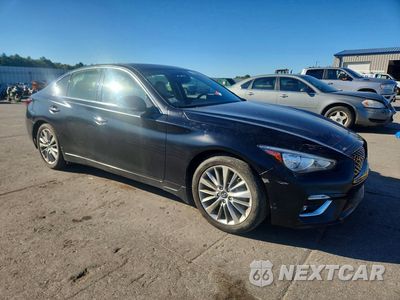 Czwarte zdjęcie samochodu z boku: 2023 INFINITI Q50 LUXE VIN:JN1EV7BR7PM541712 - miniatura